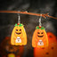 1 Pair Halloween Witch Ghost Pumpkin Acrylic Drop Earrings