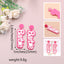 1 Pair Cute Cartoon Character Acrylic High Heel Earrings - Hot Pink Statement Jewelry