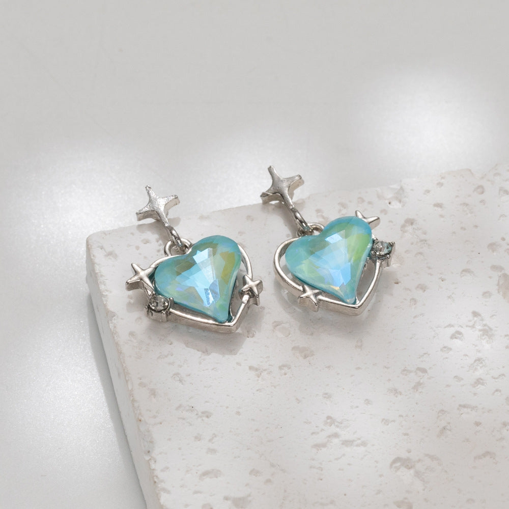Vintage Sweetheart Bow Knot Acrylic Drop Earrings