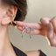 Elegant Bow Knot Diamond Ear Cuffs - Versatile Alloy Ear Clips