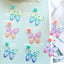 1 Pair Acrylic Butterfly Statement Women's Drop Earrings