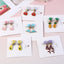 1 Pair Kids' Cartoon Unicorn Star Moon Butterfly Alloy Drop Earrings Ear Clips