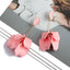 1 Pair Elegant Acrylic Flower Petal Tassel Drop Earrings for Weddings