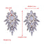 Glamorous Geometric Rhinestone Gold Plated Alloy Earrings