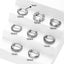 Gothic Vintage Rose Twist 316L Stainless Steel Hoop Earrings