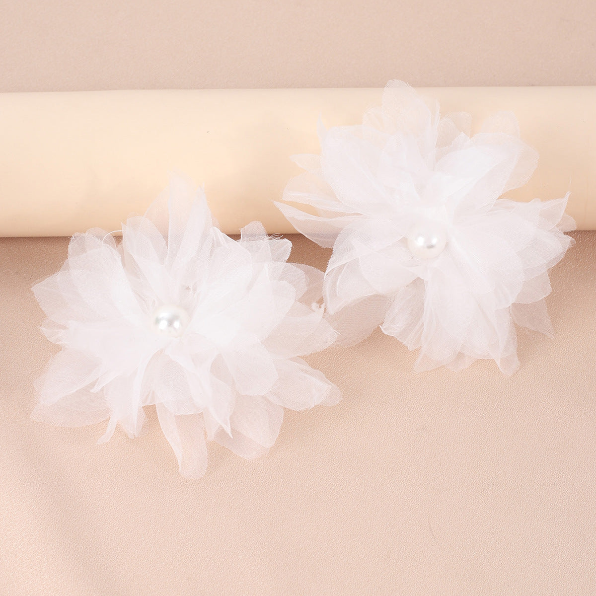 IG Style Flower Pearl Lace Bohemian Earrings - Women's Fashion Statement Jewelry