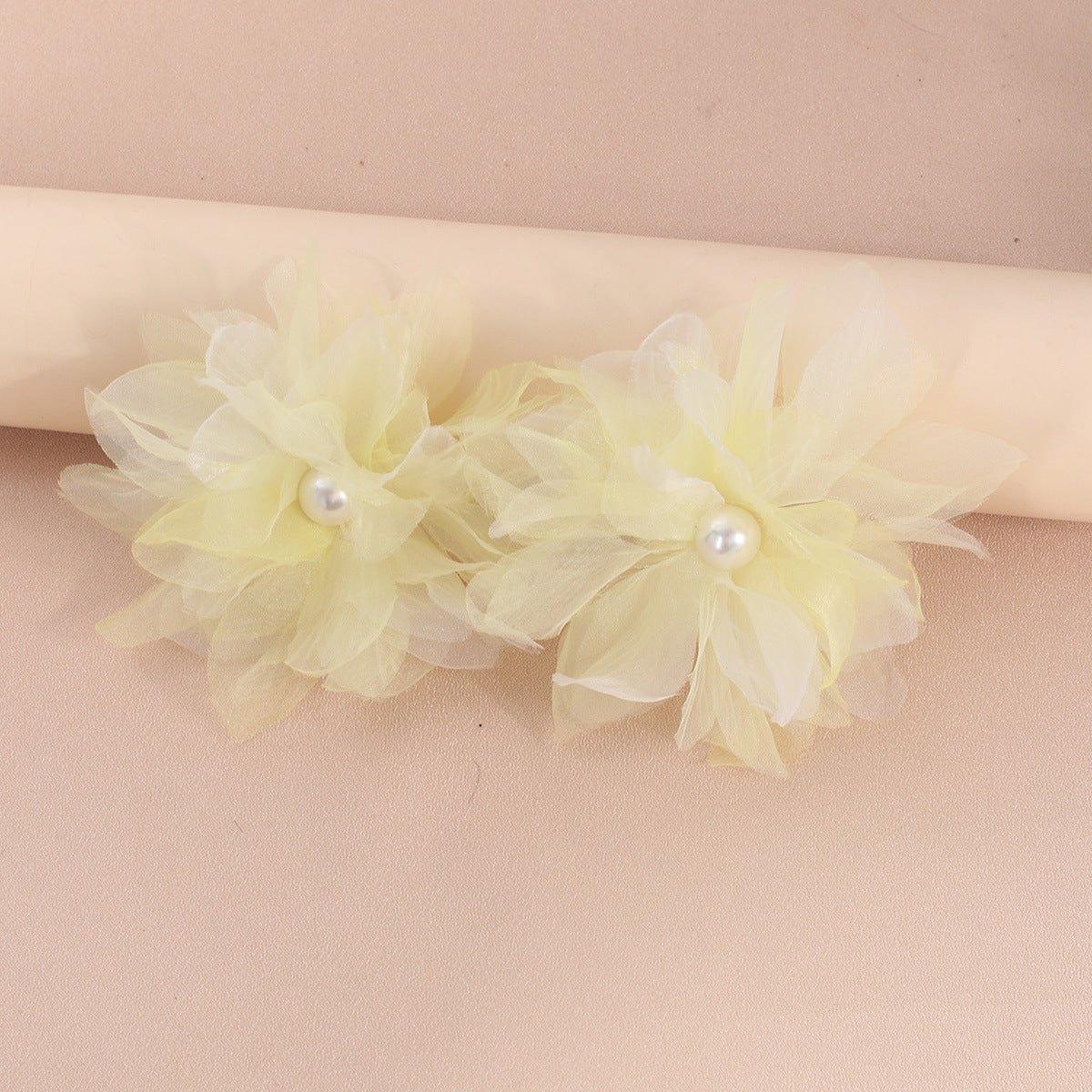 IG Style Flower Pearl Lace Bohemian Earrings - Women's Fashion Statement Jewelry