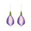 IG Style Enamel Tulip Flower Drop Earrings