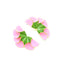 IG Style Sweet Flower Enamel Zinc Alloy Petal Earrings