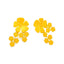 IG Style Sweet Enamel Flower Zinc Alloy Earrings