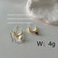 1 Pair Y2K Sweet Asymmetrical Pearl Zircon 18K Gold Plated Drop Earrings