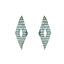 Luxurious Geometric Rhinestone Pearl Tassel Drop Earrings for Women