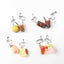 Novelty Hamburger and Milkshake Resin Earrings for Women