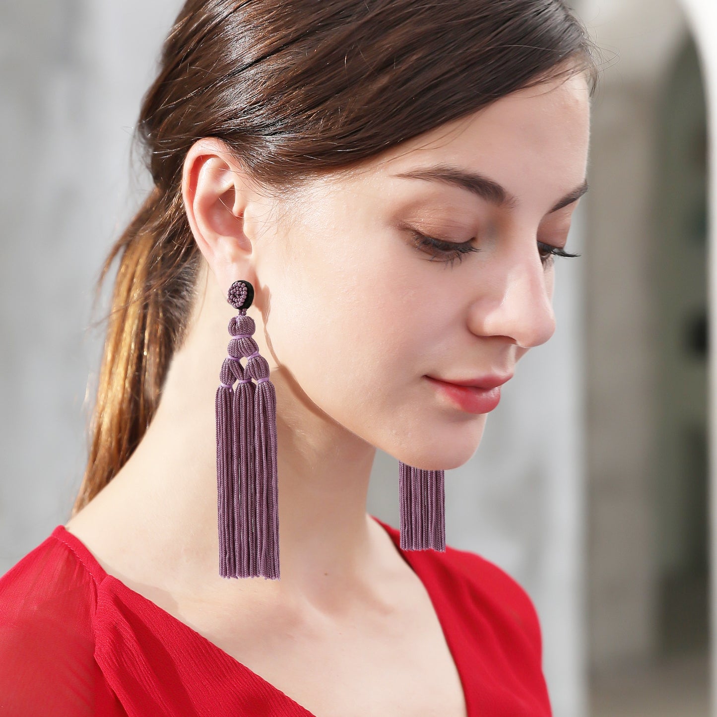 Original Design Tassel Seed Bead Women's Bohemian Drop Earrings