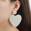 Retro Bohemian Heart Shape Beaded Drop Earrings