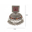 Retro Bohemian Geometric Alloy Zircon Tassel Drop Earrings for Women