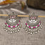 Retro Bohemian Geometric Alloy Zircon Tassel Drop Earrings for Women