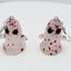 1 Pair Halloween Cartoon Character Glow-in-the-Dark Ghost Pumpkin Resin Drop Earrings