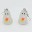 1 Pair Halloween Cartoon Character Glow-in-the-Dark Ghost Pumpkin Resin Drop Earrings