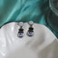 1 Pair Geometric Alloy Ear Studs with Festive S925 Silver Needle Earrings Collection