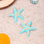 Simple Starfish Alloy Stud Earrings for Women