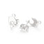 Dolphin Stainless Steel Plated Stud Earrings - Minimalist Handmade Jewelry