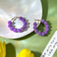 1 Pair Colorful Geometric Alloy Hoop Earrings