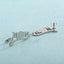 "Stainless Steel Letter Drop Earrings - Creative Jewelry for Women"