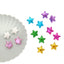 Candy Color Acrylic Round and Star Stud Earrings for Women