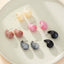 1 Pair Vintage Water Droplet Resin Acrylic Earrings