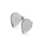 "Stainless Steel Water Drop Earrings - Plated Titanium Steel Jewelry for Women"