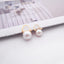 Sterling Silver U Shape Earring Findings for DIY Pearl Earrings