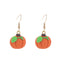 1 Pair Sweet Flower Polymer Clay Autumn Drop Earrings