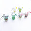 1 Pair Vacation Cup Resin Women's Drop Earrings - Creative Fruit Lemon Tea Design