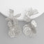Vintage Gold Plated Floral Filigree Earrings