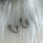 Vintage Snake Design Silver Plated Ear Cuff Earrings