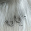 Vintage Snake Design Silver Plated Ear Cuff Earrings