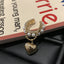 Heart Shape Pearl Alloy Ear Clips with Chain Pendant - 2022 Trendy Design