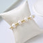 Casual Geometric Pearl Knitted Bohemian Multi-Layered Beaded Bracelet Set for Women