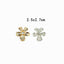 Zinc Alloy Rhinestone Flower DIY Craft Material