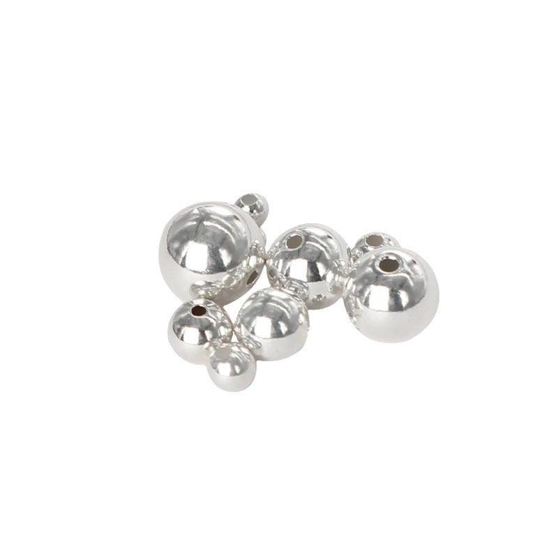 Sterling Silver Round Beads for DIY Jewelry Making - 2mm to 14mm Diameter