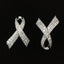 Copper Zircon Bow Knot Brooch Corsage Accessory 61x38MM