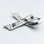Copper Zircon Bow Knot Brooch Corsage Accessory 61x38MM