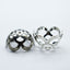 Iron Flower Bead Caps 20mm for Jewelry and Accessories