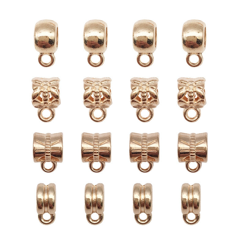 Alloy Solid Color Bead Connector for Children's Bracelet Pendant