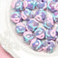 Acrylic Heart Shape Beads for DIY Jewelry and Crafts