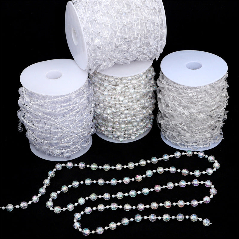 Acrylic Beaded Curtain String for DIY Jewelry and Wedding Decor