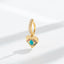 Ethnic Bohemian Devil's Eye Heart Snake Turquoise Zircon Navel Piercing Jewelry