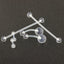 Acrylic Belly Ring Set - Simple Classic Style Body Piercing Jewelry