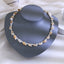 Bohemian Conch Imitation Pearl Beaded Shell Women's Beach Necklace